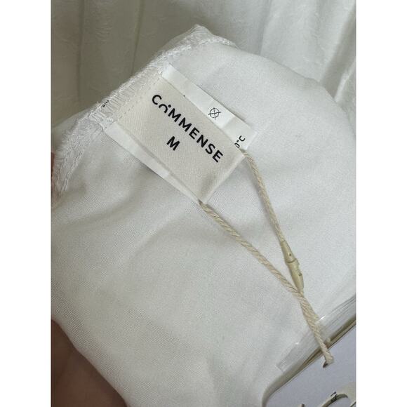 NWT REVOLVE & ANTHROPOLGIE Lovers COMMENSE Corset Midi Dress Cotton Size Medium - Picture 8 of 9